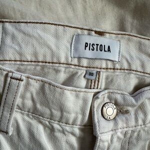 Pistola Revolve Cassie Crop High Waist Jeans Women's Size 30